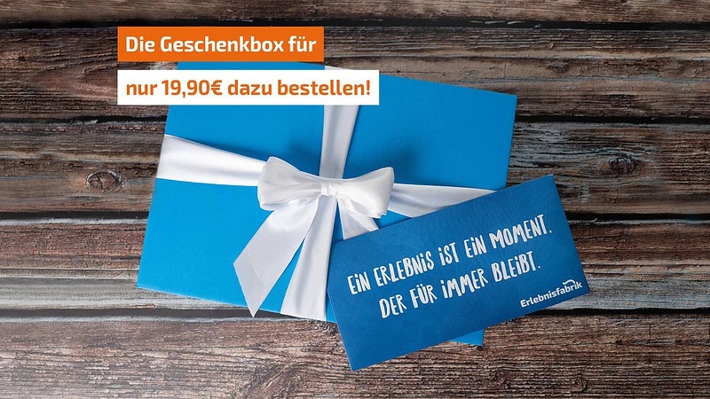 hinweis zur Geschenkbox der Erlebnisfabrik