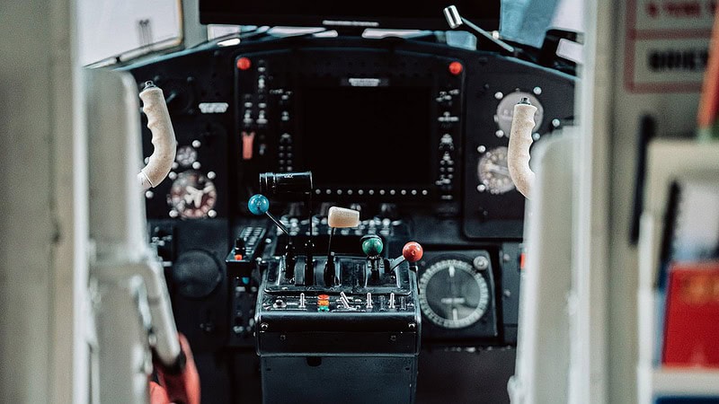 Cockpit Ansicht der AN2 innerhalb der Ferienwohnung