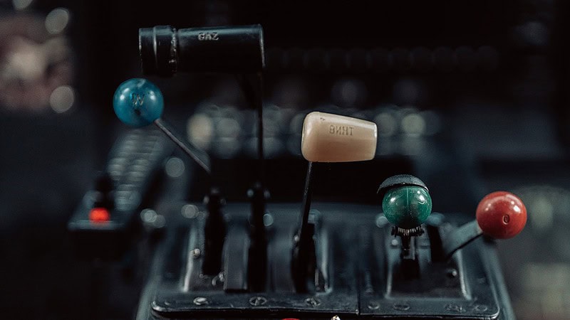 Cockpit Nahaufnahme der AN2