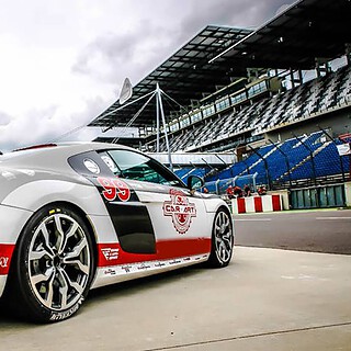 Audi R8 auf dem Lausitzring