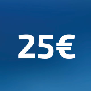 25 Euro Wertgutschein der Erlebnisfabrik