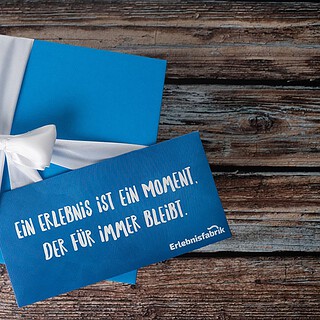 Geschenkboxen der Erlebnisfabrik - Sicht der Geschenkbox