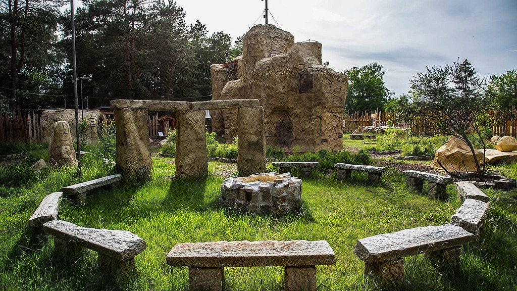 Kletterwelt_Brandenburg_5.jpg Blick auf der Anlage vom Klettererlebnise bei Berlin die Bergwelt