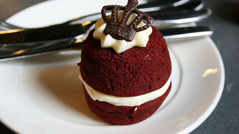 Küchlein als Nachspeise beim Kochkurs in Dresden