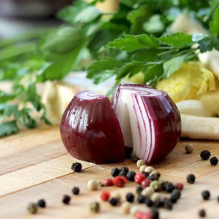 geschnittenes Gemüse beim Kochkurs in Dresden