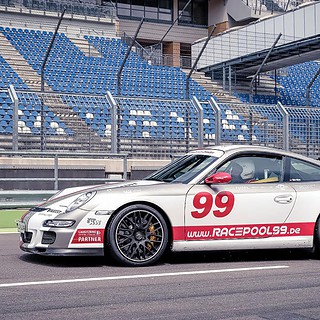 Porsche 911 von der Seite Porsche 911 GT3 Cup selber fahren