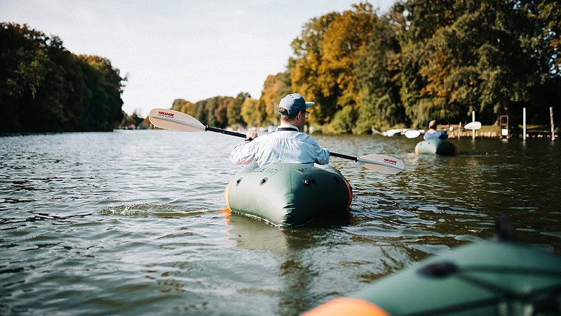 Schlauchboot mieten - Packraft von einer Person
