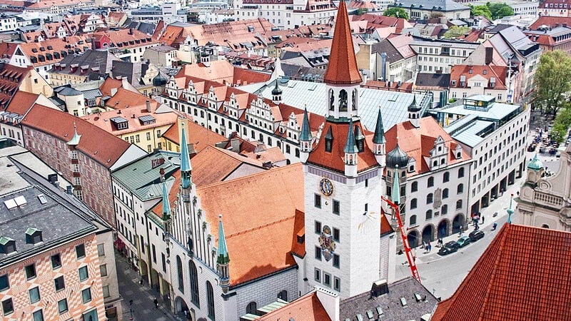 Kirche in München Stadtspiel (Ver-)Führung