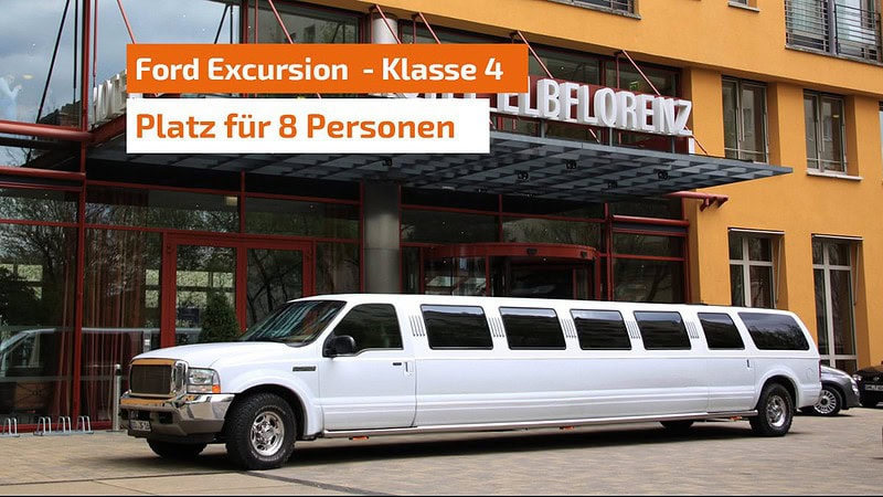 Klasse 4 Stretchlimousine in Dresden