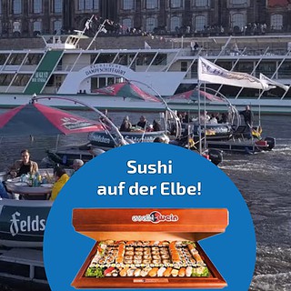 Sushi Boot in Dresden