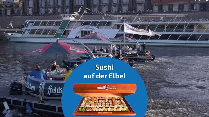 Sushi Boot in Dresden