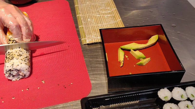 Sushi rolle - Sushi Kochkurs