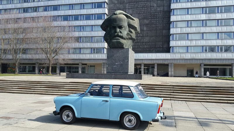 Trabi am Nüschel zum Trabi selber fahren in Chemnitz