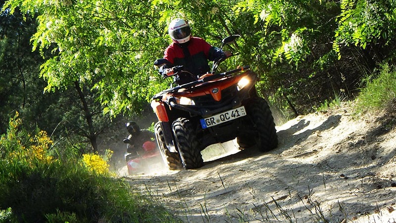 quad fahren in der oberlausitz