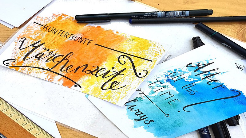handlettering Workshop - Kreativität beschlossen