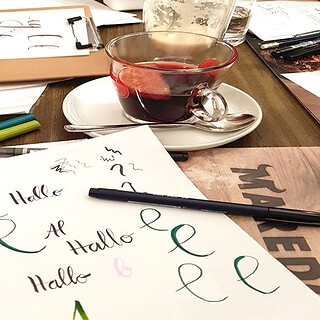 handlettering Workshop - kreatives Gestalten der Werke