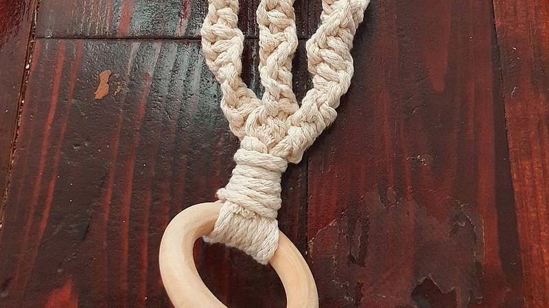 Makramee Projekt aus dem Makramee Workshop Dresden