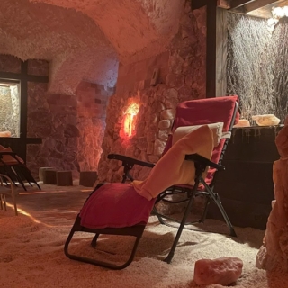 gemütliche Atmosphäre in der Salzgrotte Radeberg