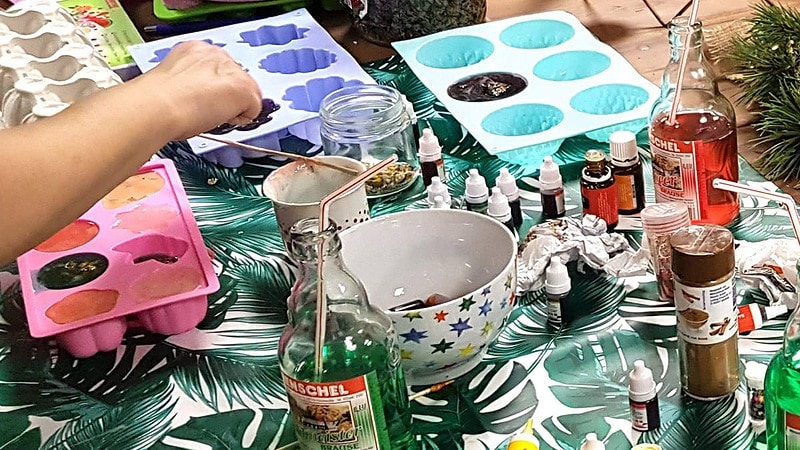 Seifen gießsen in Moritzburg