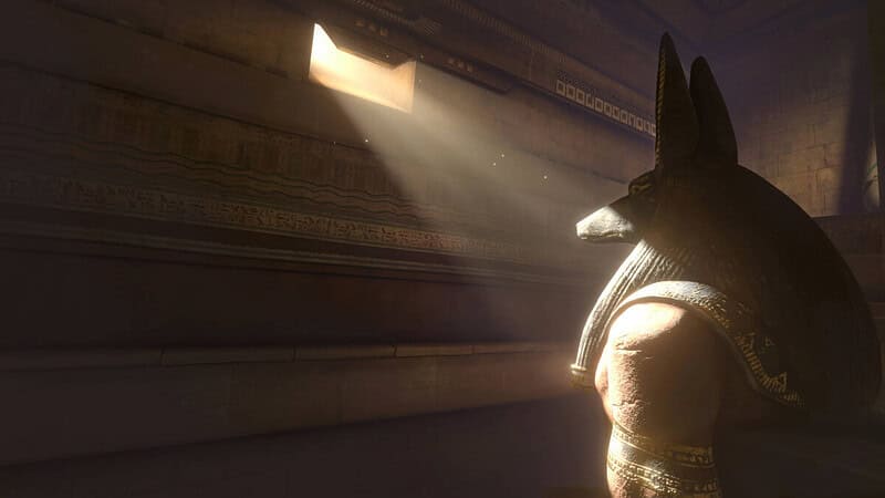 VR Spiel in Berlin - Anubis.