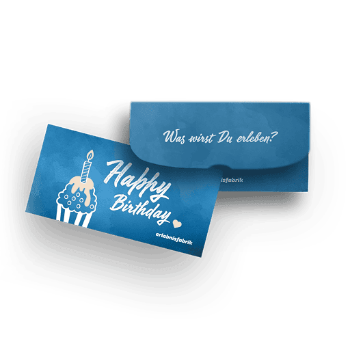 Gutschein-Couvert Ein Erlebnisgutschein der Erlebnisfabrik