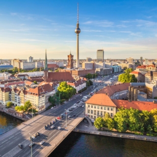 Aussicht auf die Stadt Berlin
