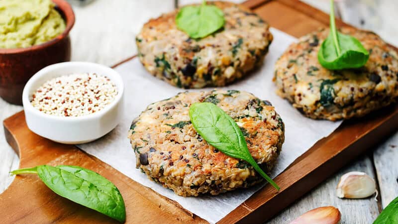 Ein leckeres veganes Gericht.